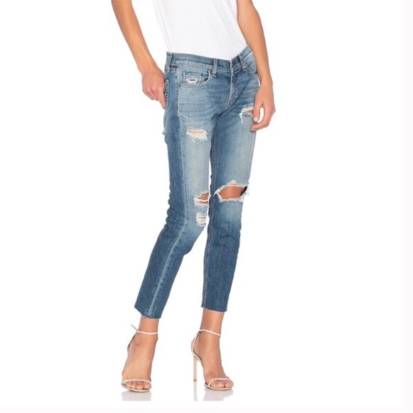 rag & bone Denim - Rag & Bone The Dre Distressed Jeans